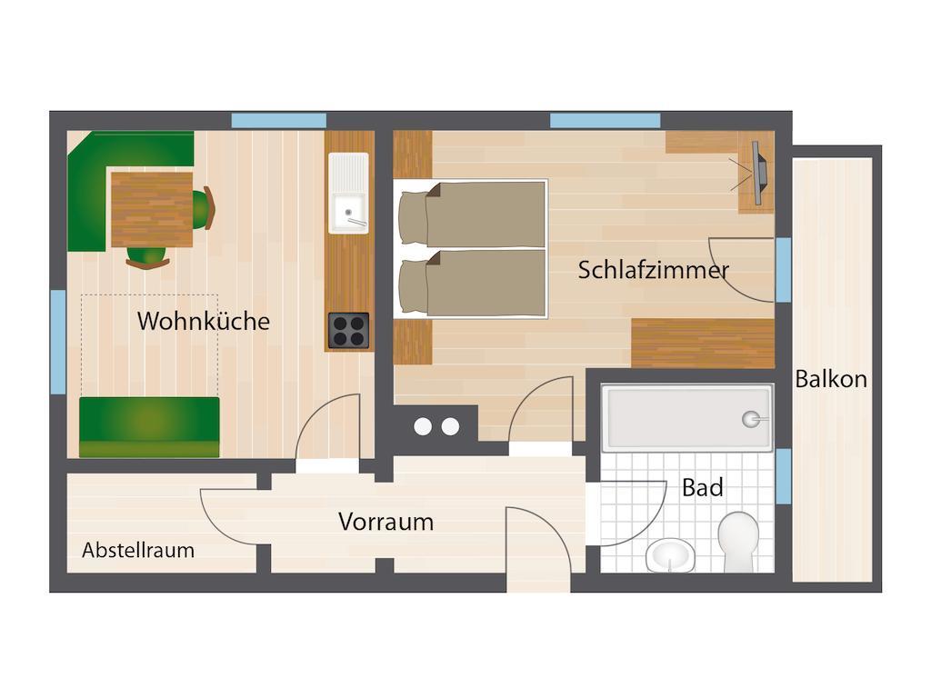 Haus Pitzer/Apartments Troicher Schladming Szoba fotó